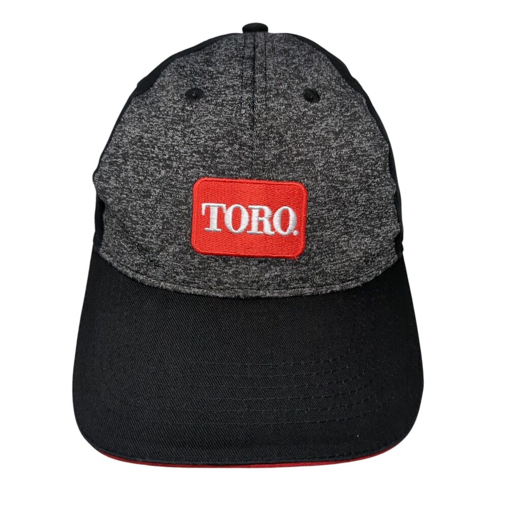 Toro Strapback Hat Black OSFM Turf Equipment & Irrigation Embroidered